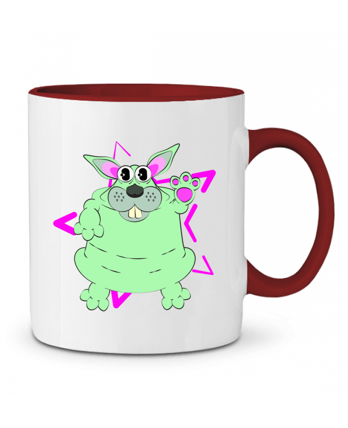 Mug bicolore NEVER SEEN Santiaguen