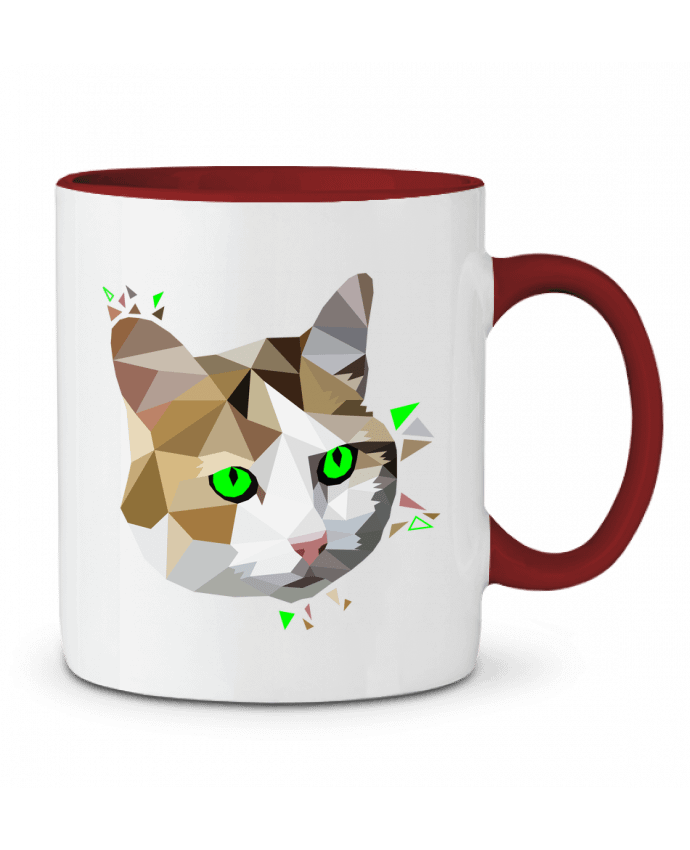 Mug bicolore Chat MozKat Studio