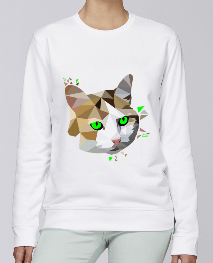 Sweatshirt Chat par MozKat Studio