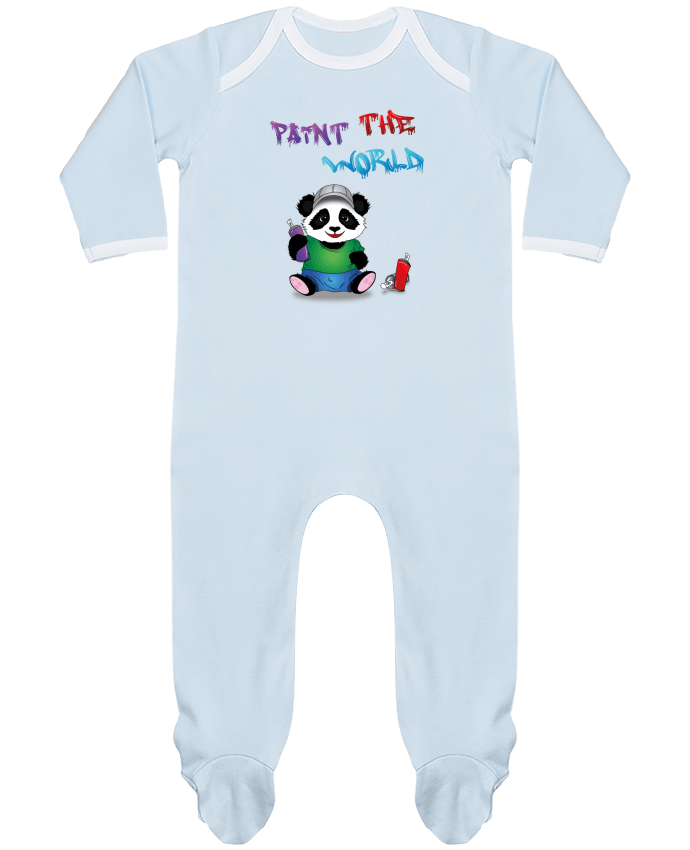 Body Pyjama Bébé Paint The World par 50NuancesDeGraph