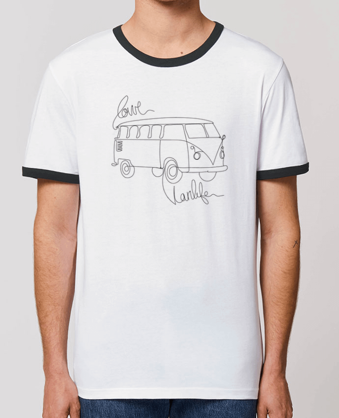 T-shirt Love Vanlife par 50NuancesDeGraph