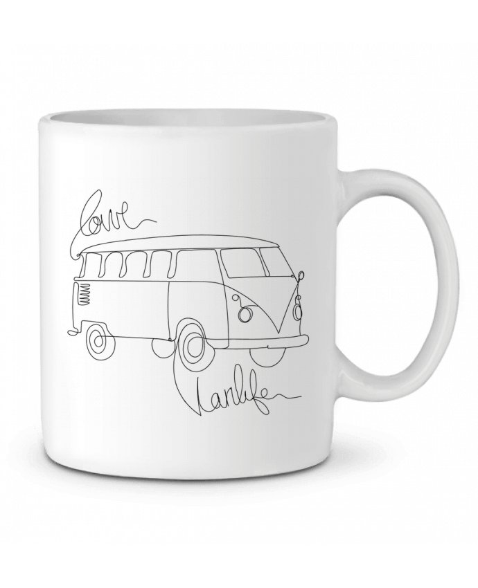 Mug  Love Vanlife par 50NuancesDeGraph