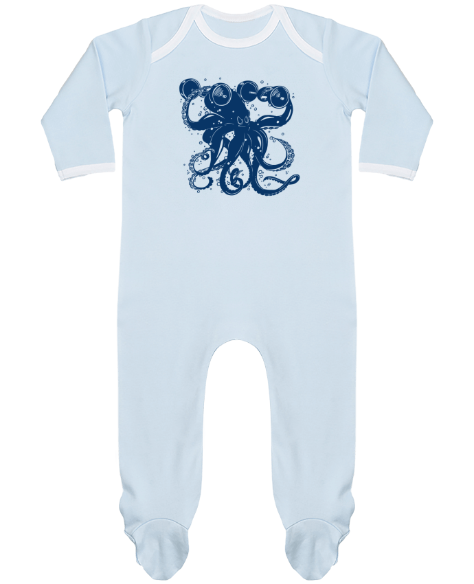 Body Pyjama Bébé Kraken sportif par Tomi Ax - tomiax.fr