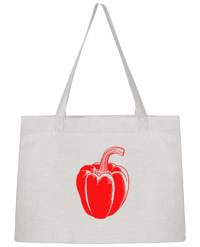 Sac Shopping Poivron Rouge par Tomi Ax - tomiax.fr