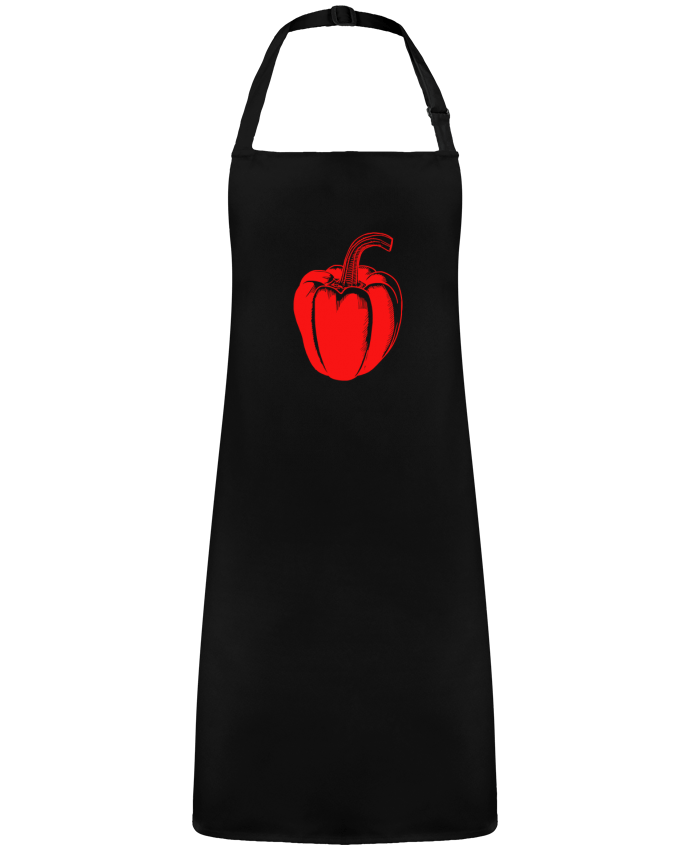 Tablier Poivron Rouge par  Tomi Ax - tomiax.fr
