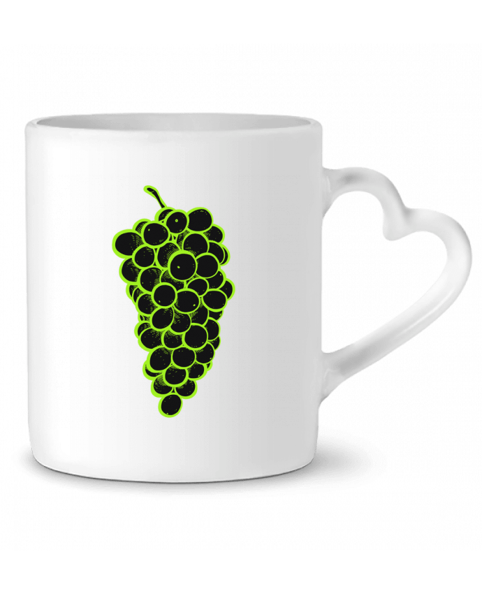 Mug coeur Grappe de raisins par Tomi Ax - tomiax.fr