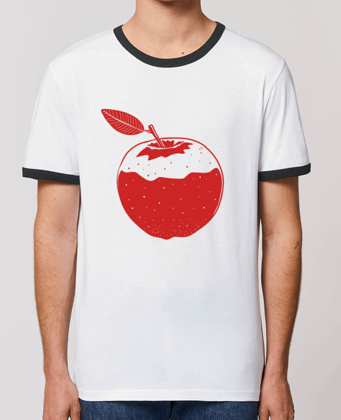 T-shirt Pomme rouge par Tomi Ax - tomiax.fr