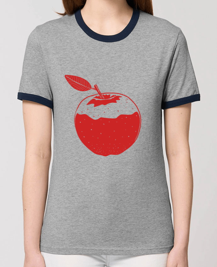 T-shirt Pomme rouge par Tomi Ax - tomiax.fr