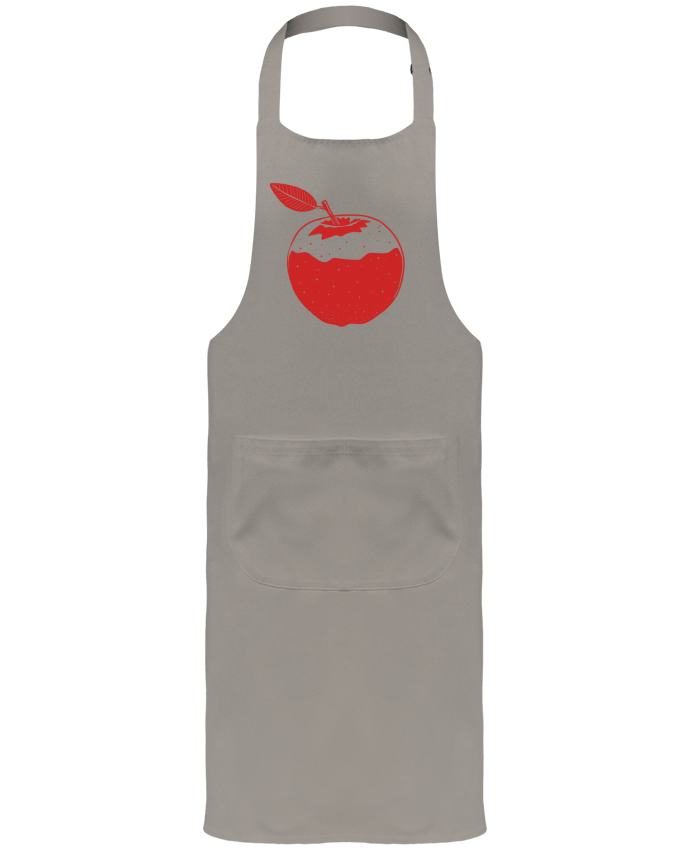 Tablier avec poches Pomme rouge par Tomi Ax - tomiax.fr