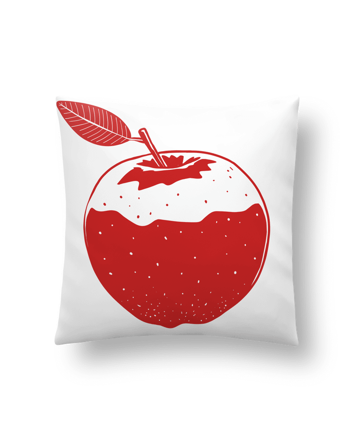 Coussin Pomme rouge par Tomi Ax - tomiax.fr