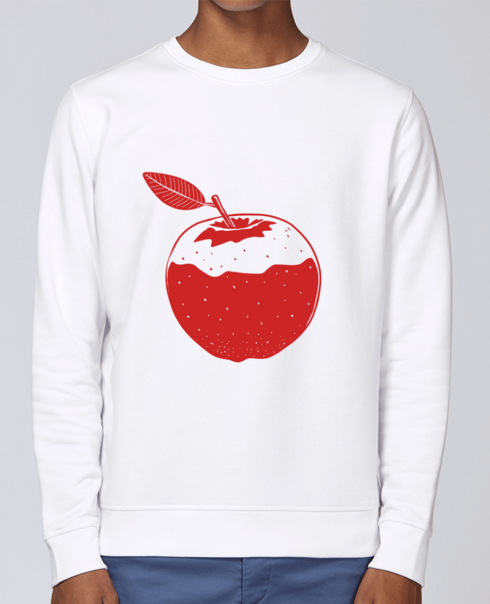 Sweatshirt Pomme rouge par Tomi Ax - tomiax.fr