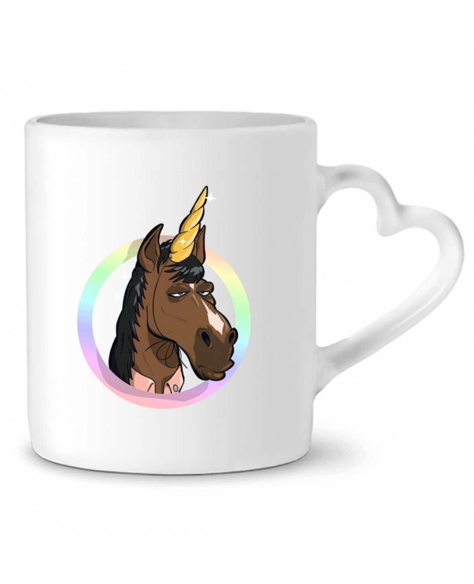 Mug coeur Licorne, fake par Tomi Ax - tomiax.fr