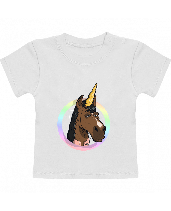 T-shirt bébé Licorne, fake manches courtes du designer Tomi Ax - tomiax.fr