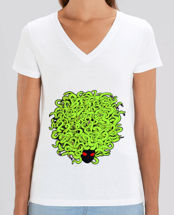 Tee-shirt femme Médusa chevelue 2 Par  TOMI AX