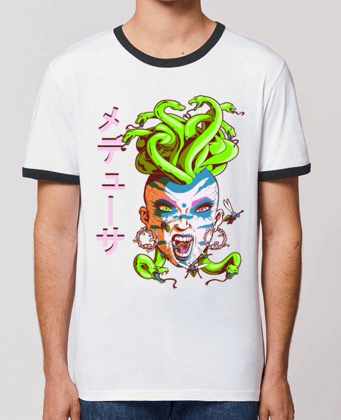 T-shirt Medusa punk par TOMI AX