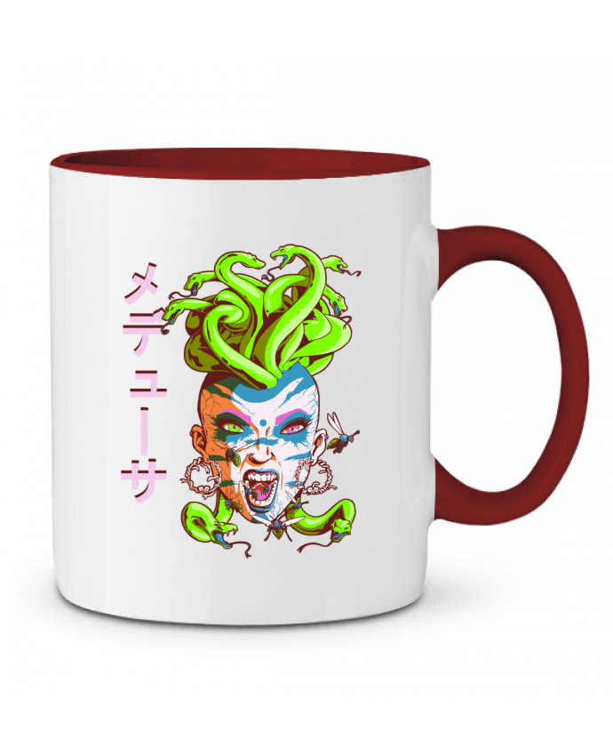 Mug bicolore Medusa punk TOMI AX