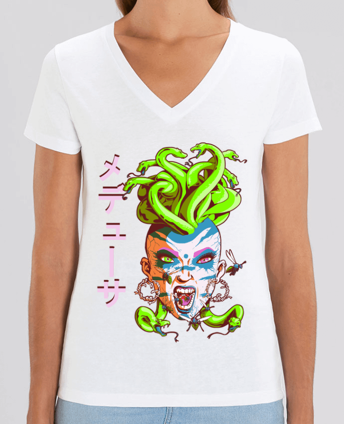 Tee-shirt femme Medusa punk Par  TOMI AX