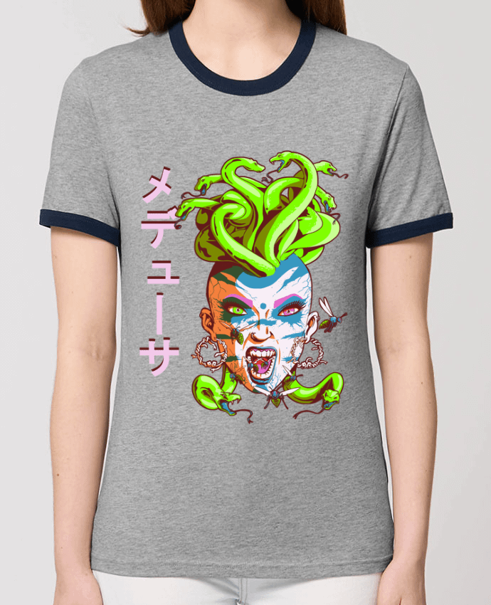 T-shirt Medusa punk par TOMI AX