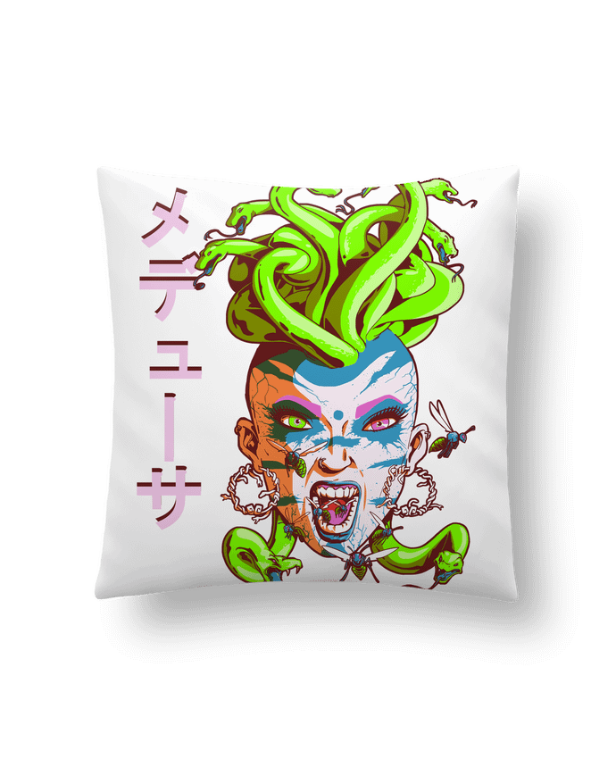 Coussin Medusa punk par TOMI AX