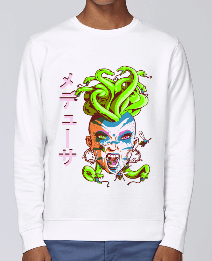 Sweatshirt Medusa punk par TOMI AX