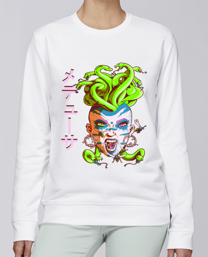 Sweatshirt Medusa punk par TOMI AX