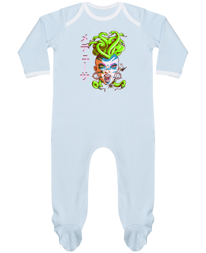 Body Pyjama Bébé Medusa punk par TOMI AX