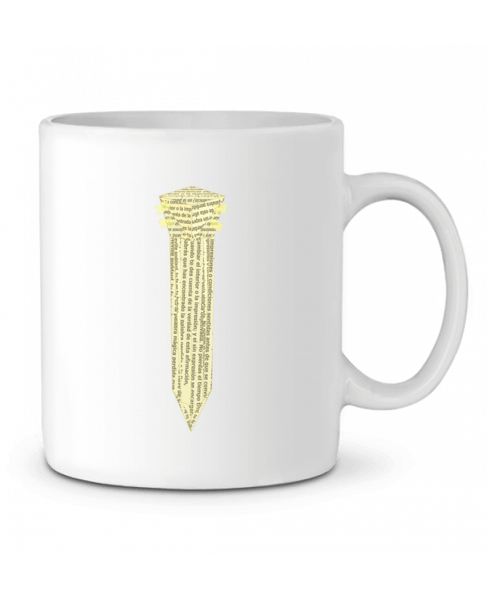 Mug  ORIGAMI TIE par Santiaguen