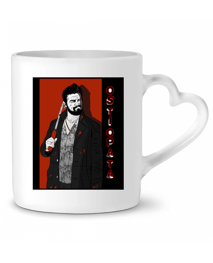 Mug coeur Osteopathic profession par Darkafreak
