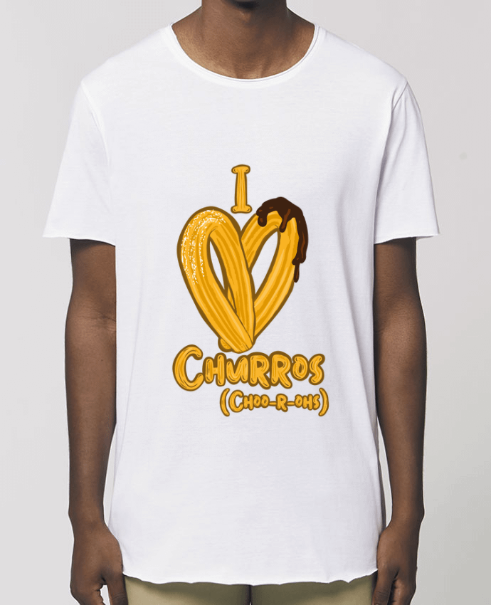 Tee-shirt Homme I love churros Par  Darkafreak