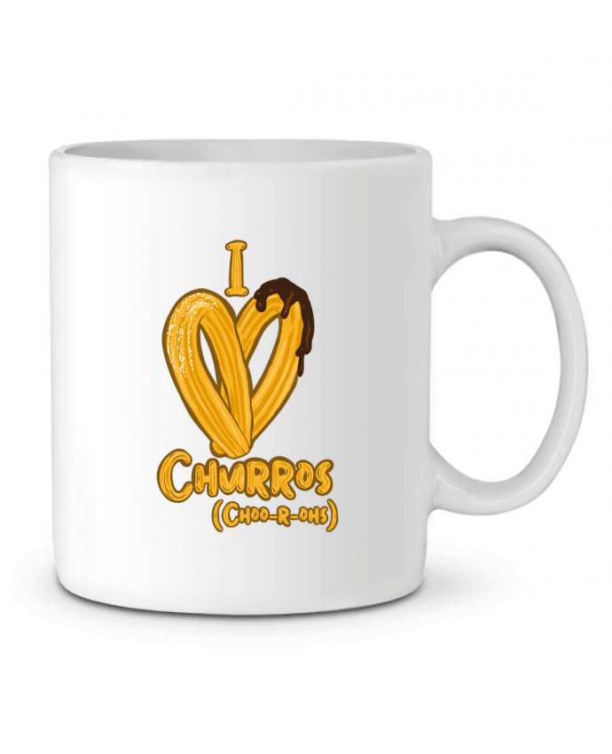 Mug  I love churros par Darkafreak