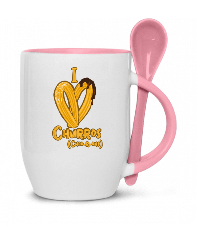  Tasse cuillère I love churros par Darkafreak