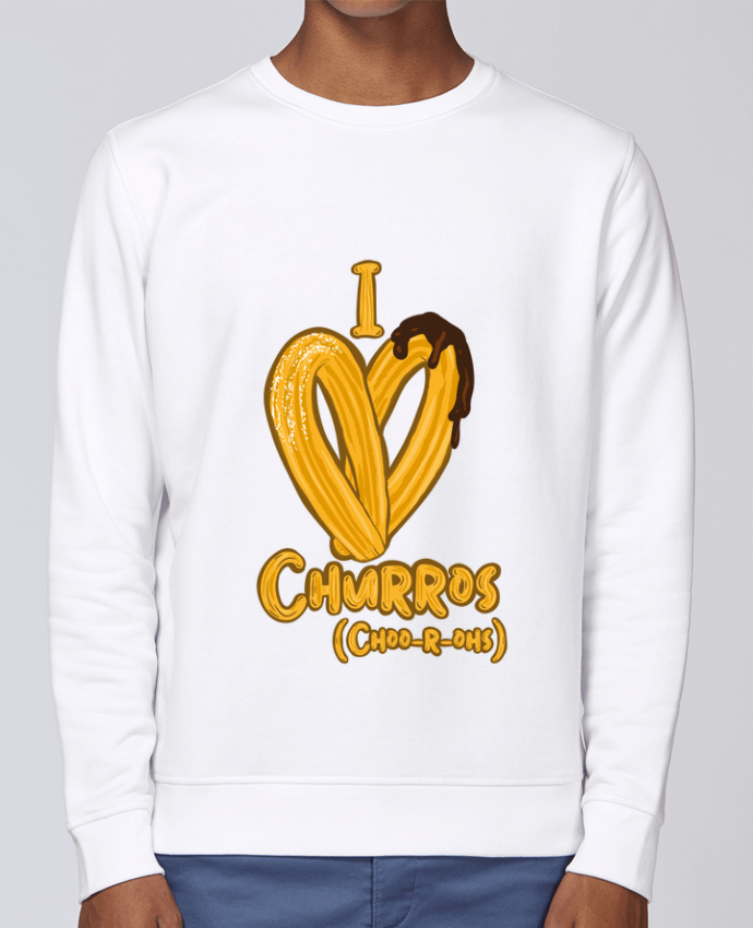 Sweatshirt I love churros par Darkafreak