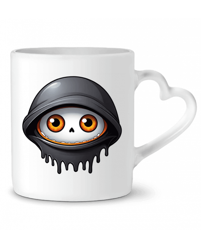 Mug coeur THE TIME OF FEAR par 33designerarte