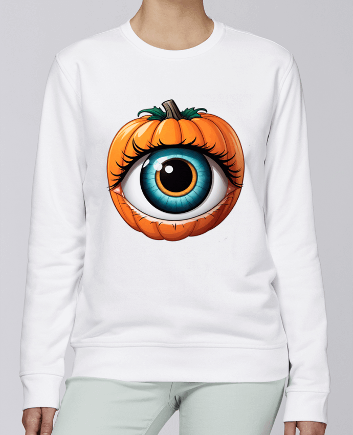 Sweatshirt THE LOOK OF THE PUMPKIN par 33designerarte