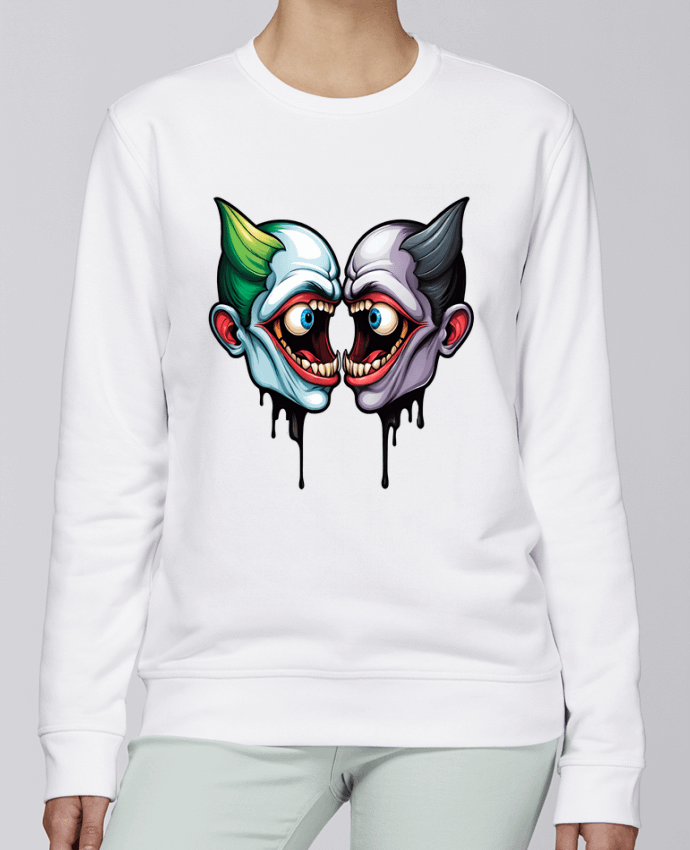 Sweatshirt MOUTH WITH EYES par 33designerarte