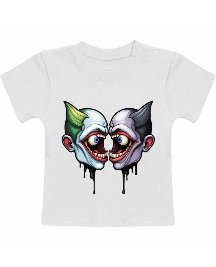 T-shirt bébé MOUTH WITH EYES manches courtes du designer 33designerarte