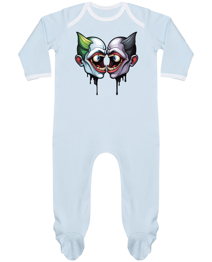 Body Pyjama Bébé MOUTH WITH EYES par 33designerarte