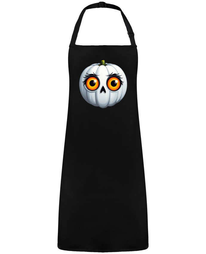 Tablier WHITE PUMPKIN WITH EYES par  33designerarte