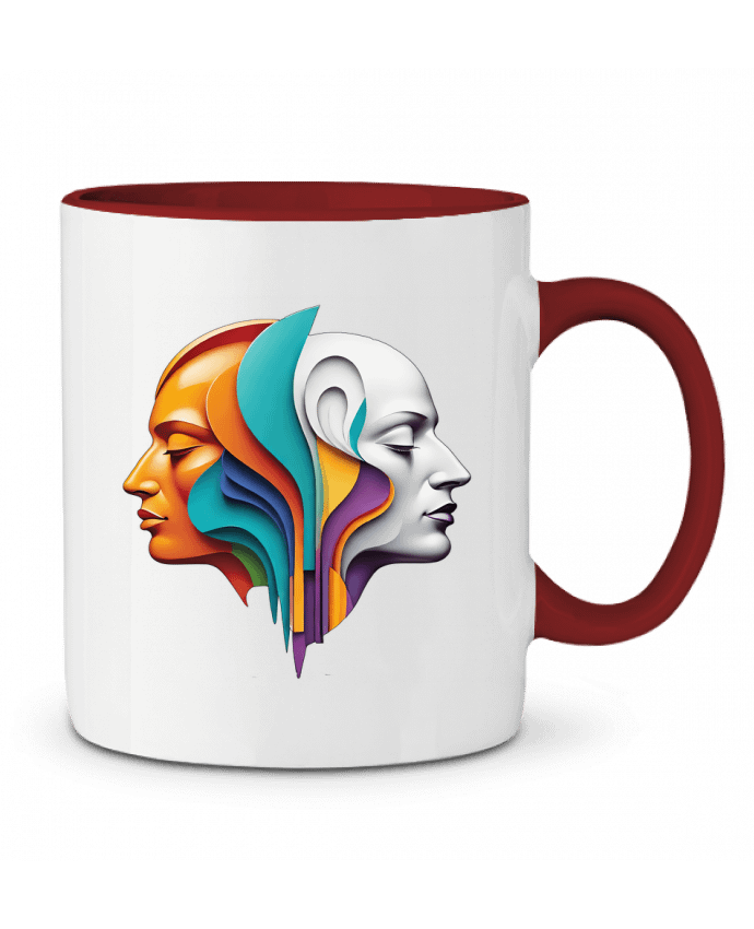 Mug bicolore DOUBLE SIDED COLOR 33designerarte