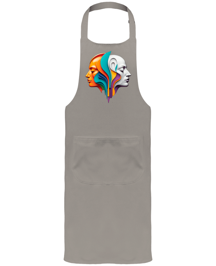 Tablier avec poches DOUBLE SIDED COLOR par 33designerarte