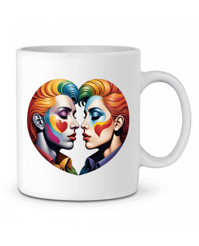 Mug  UNITED HEARTS par 33designerarte