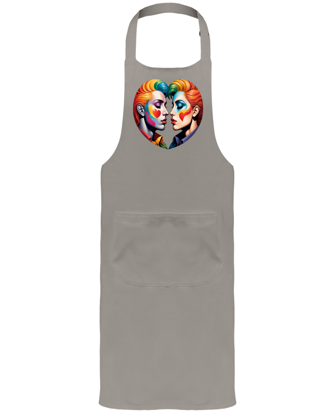 Tablier avec poches UNITED HEARTS par 33designerarte