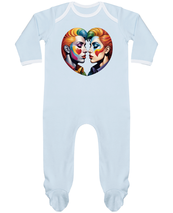 Body Pyjama Bébé UNITED HEARTS par 33designerarte
