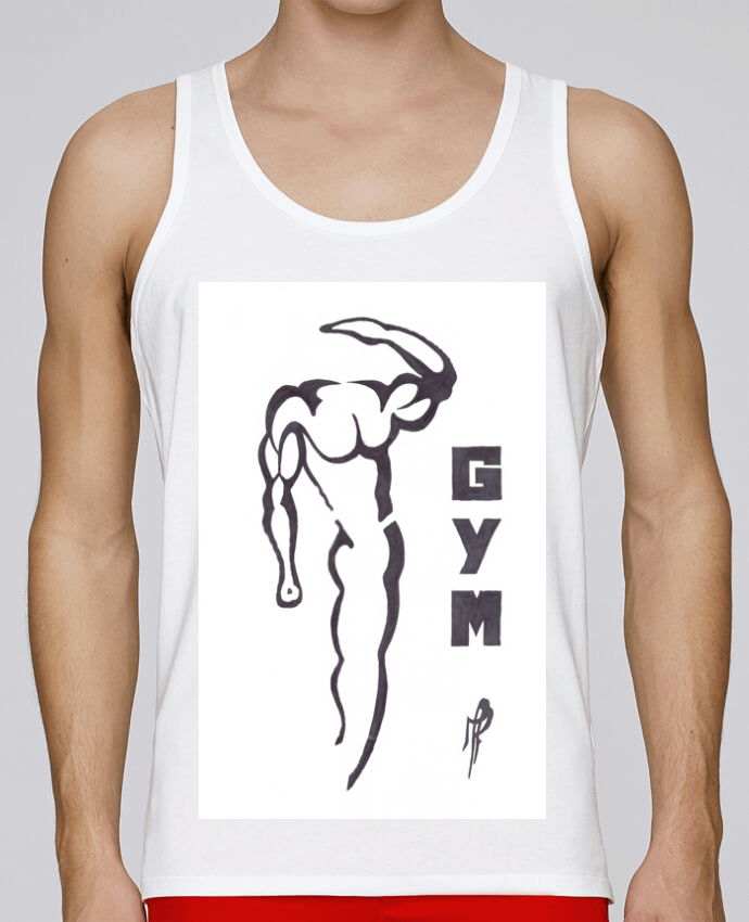 Débardeur homme GYM par Ezequiel777 100% coton bio