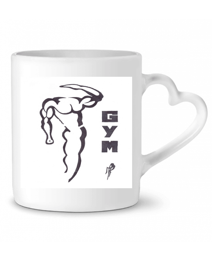 Mug coeur GYM par Ezequiel777