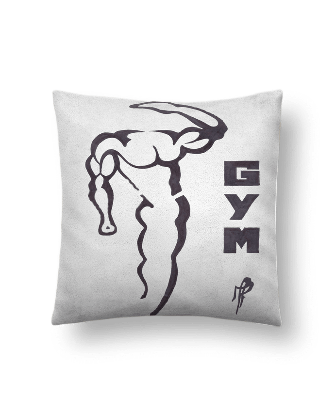 Coussin suédine GYM par Ezequiel777