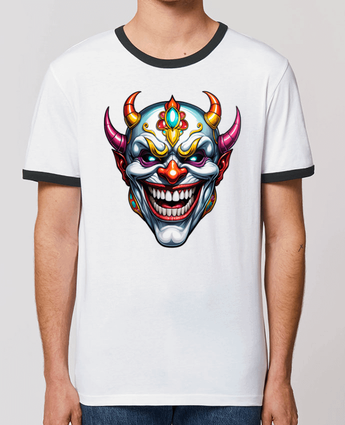 T-shirt MASQUE AVEC SOURIRE par 33designerarte