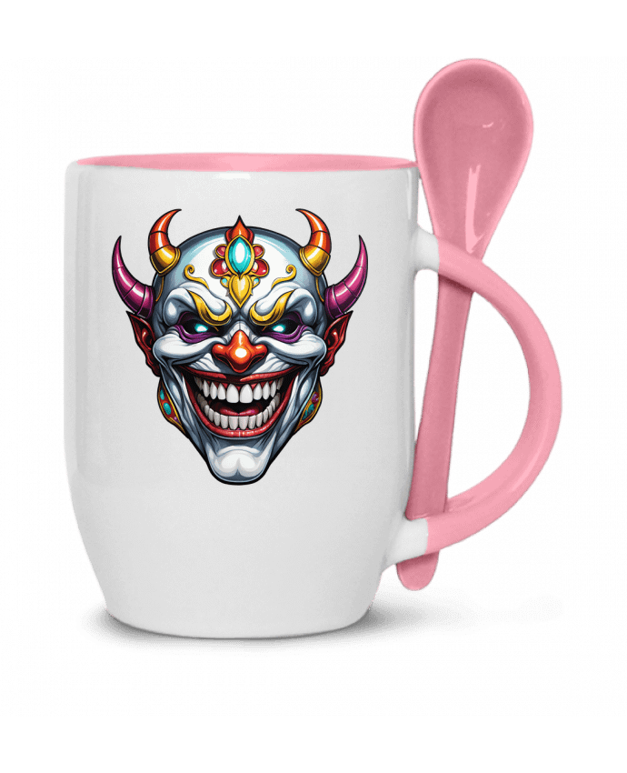  Tasse cuillère MASQUE AVEC SOURIRE par 33designerarte