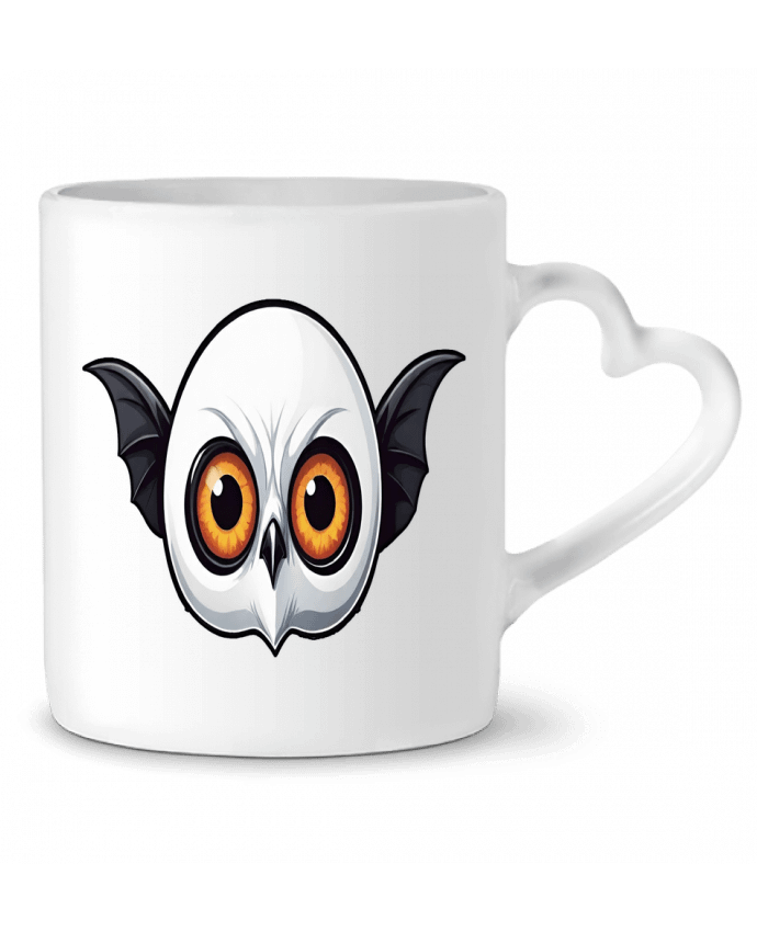 Mug coeur YEUX AVEC DES AILES par 33designerarte