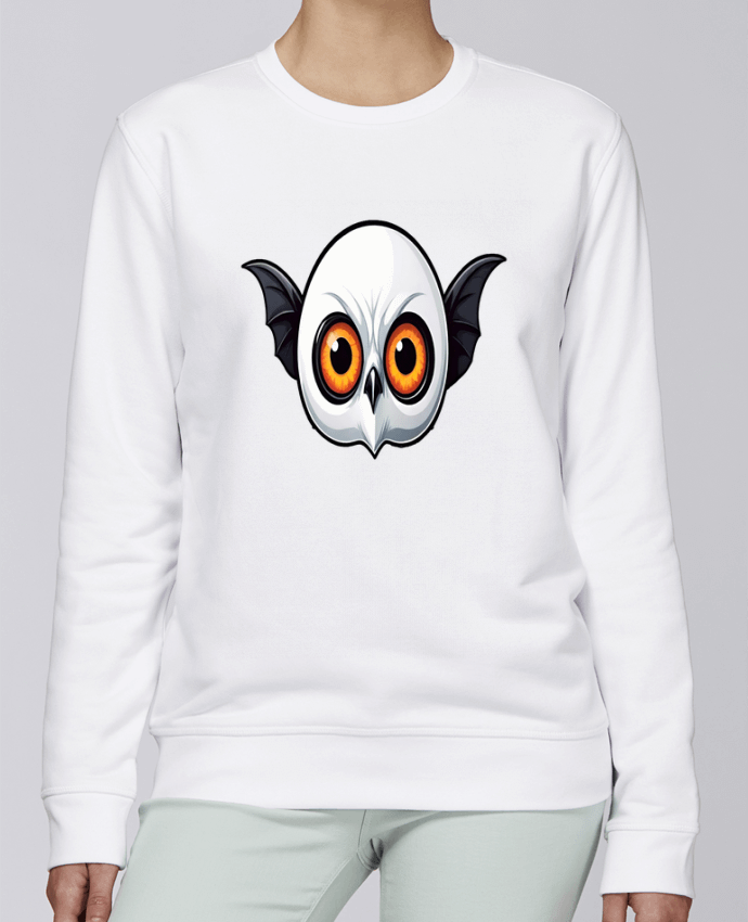 Sweatshirt YEUX AVEC DES AILES par 33designerarte